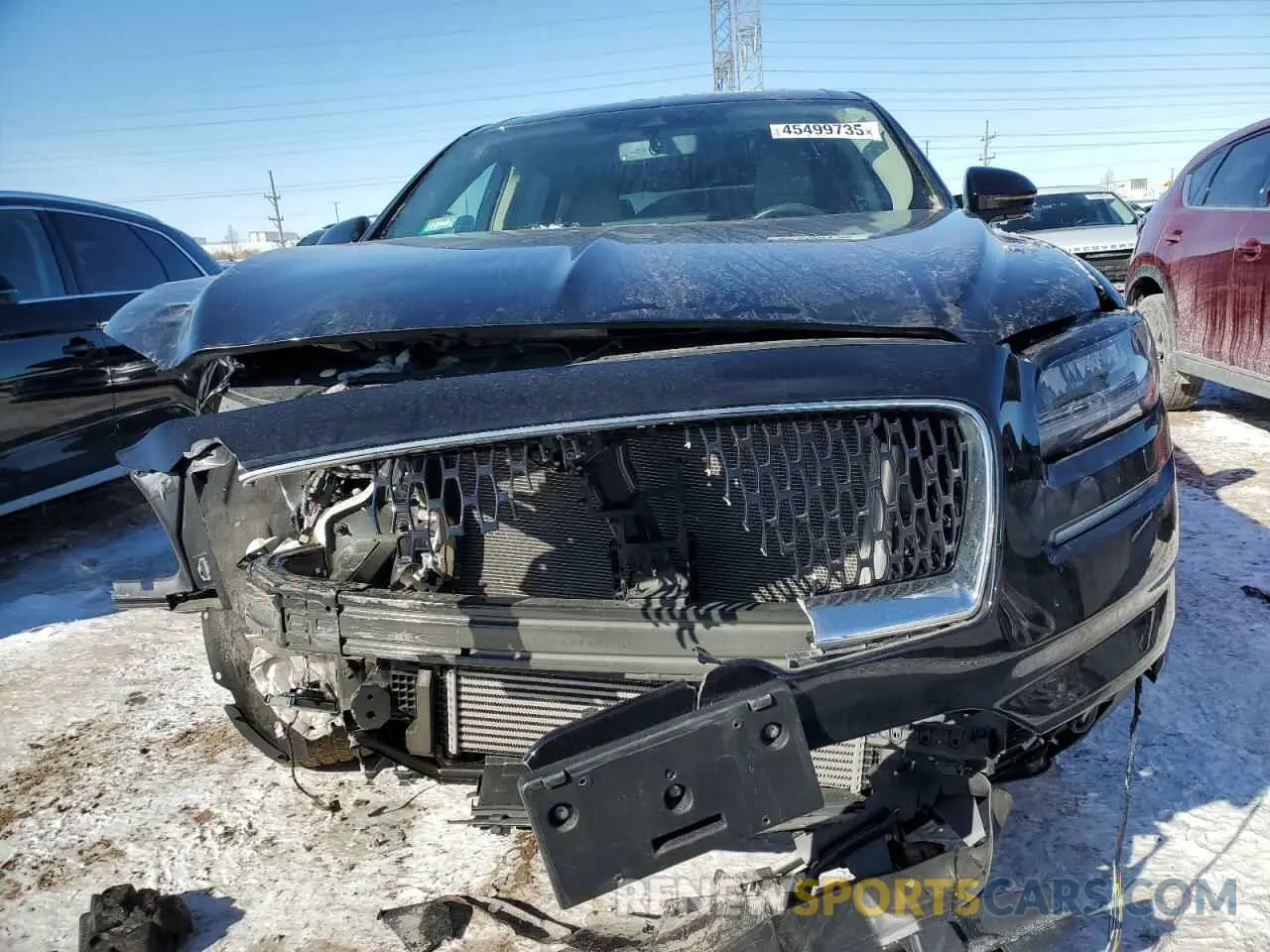 5 fotografías del automóvil dañado 2LMPJ8K95PBL15794 LINCOLN NAUTILUS 2023