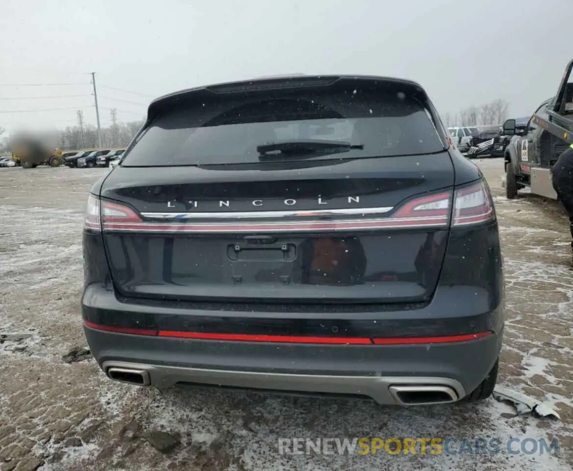 6 fotografías del automóvil dañado 2LMPJ8K97PBL17918 LINCOLN NAUTILUS 2023