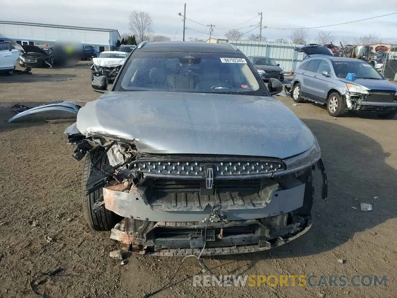 5 fotografías del automóvil dañado 5LMPJ8KA5RJ814130 LINCOLN NAUTILUS 2024