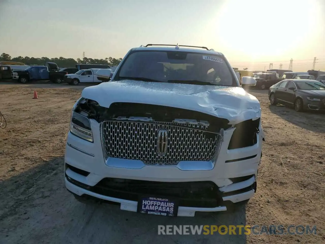 5 fotografías del automóvil dañado 5LMJJ2LT6LEL21396 LINCOLN NAVIGATOR 2020