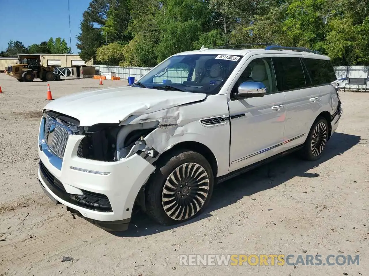1 fotografías del automóvil dañado 5LMJJ2TT4LEL00935 LINCOLN NAVIGATOR 2020