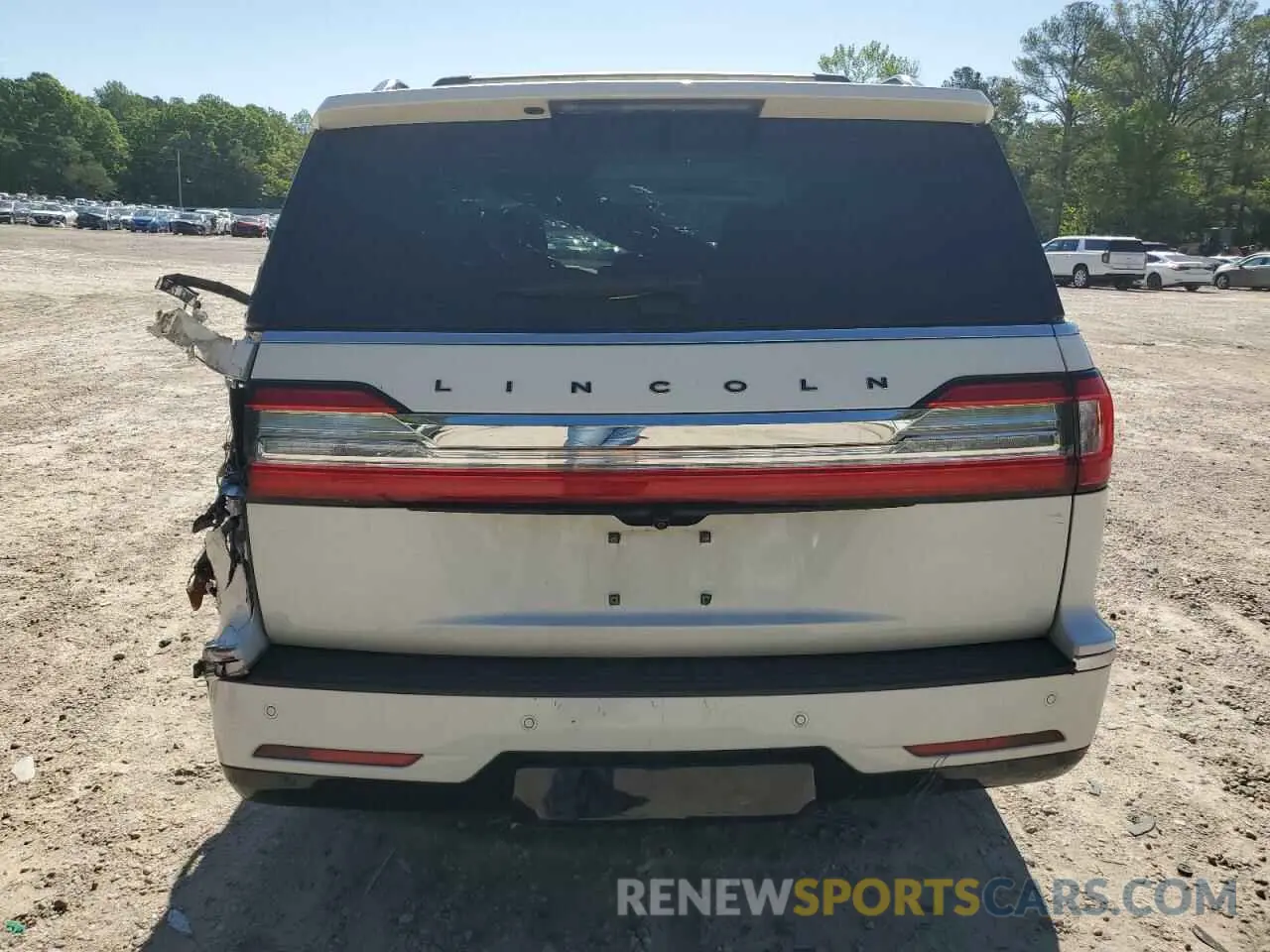 6 fotografías del automóvil dañado 5LMJJ2TT4LEL00935 LINCOLN NAVIGATOR 2020
