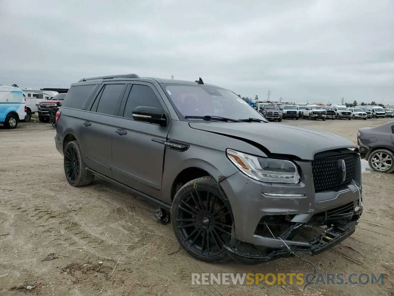 4 fotografías del automóvil dañado 5LMJJ3KT3LEL21850 LINCOLN NAVIGATOR 2020