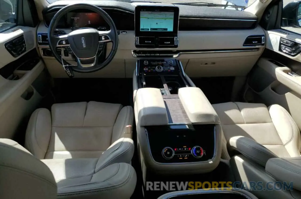 8 fotografías del automóvil dañado 5LMJJ3LT2LEL23118 LINCOLN NAVIGATOR 2020