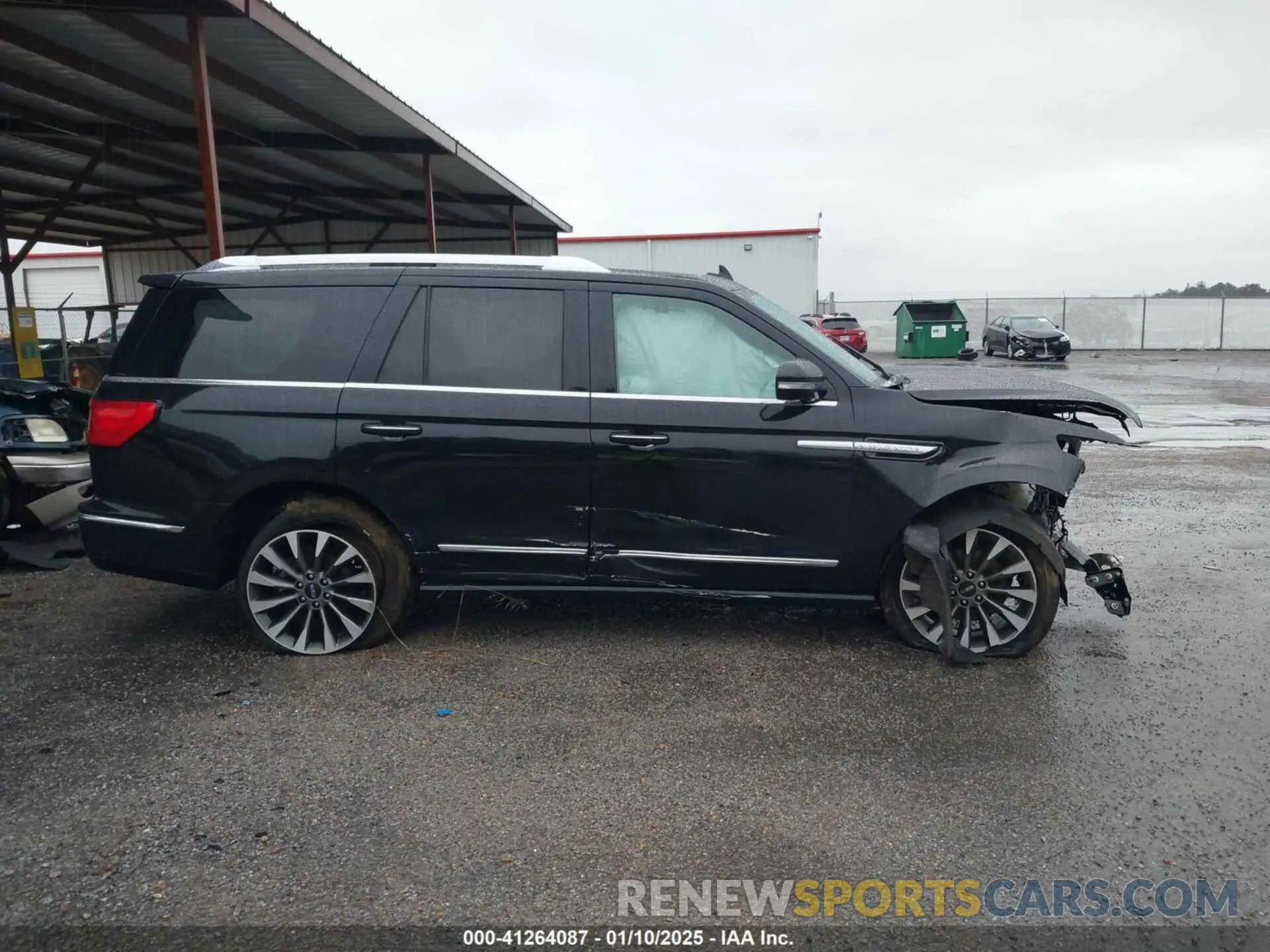 13 fotografías del automóvil dañado 5LMJJ2KT3MEL04980 LINCOLN NAVIGATOR 2021