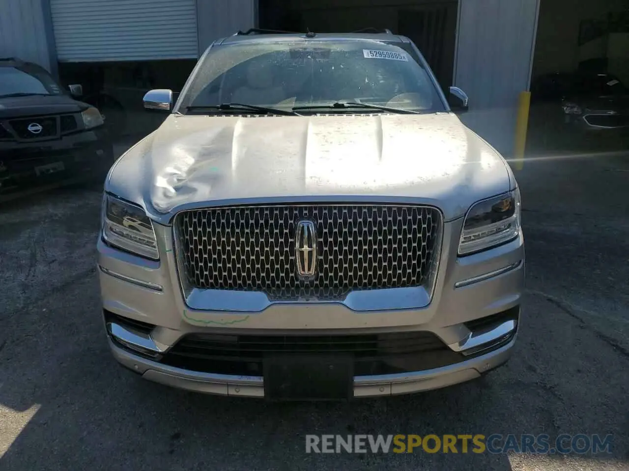 5 fotografías del automóvil dañado 5LMJJ2TT1MEL08380 LINCOLN NAVIGATOR 2021