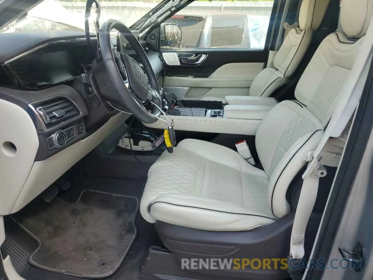 7 fotografías del automóvil dañado 5LMJJ2TT1MEL08380 LINCOLN NAVIGATOR 2021