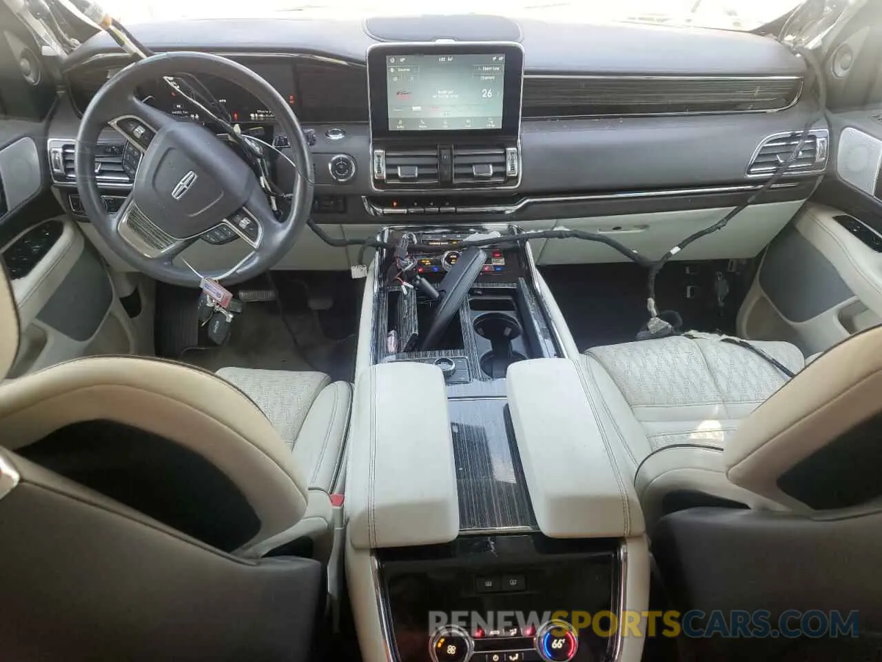 8 fotografías del automóvil dañado 5LMJJ2TT1MEL08380 LINCOLN NAVIGATOR 2021
