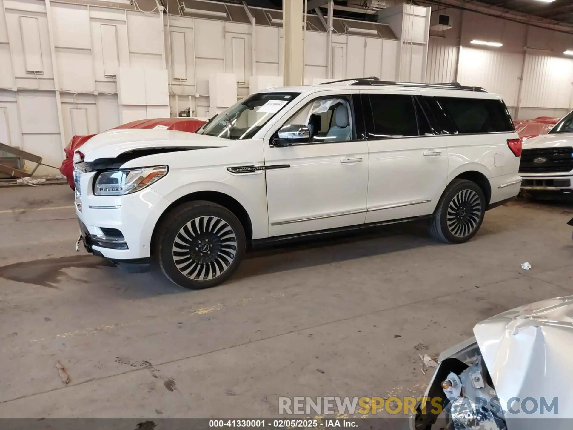 2 fotografías del automóvil dañado 5LMJJ3TT3MEL15532 LINCOLN NAVIGATOR 2021