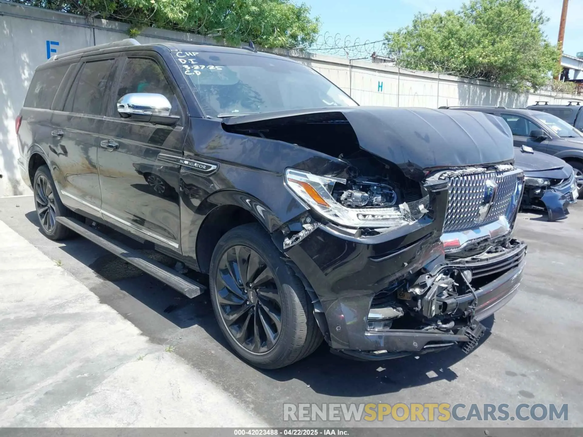 1 fotografías del automóvil dañado 5LMJJ3TTXMEL02695 LINCOLN NAVIGATOR 2021