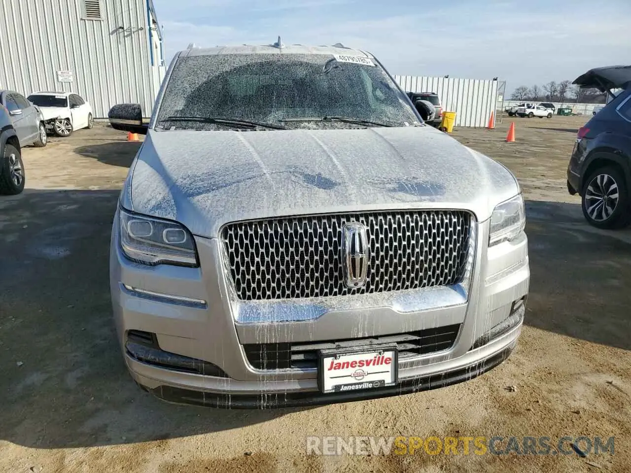 5 fotografías del automóvil dañado 5LMJJ2NT4NEL10008 LINCOLN NAVIGATOR 2022