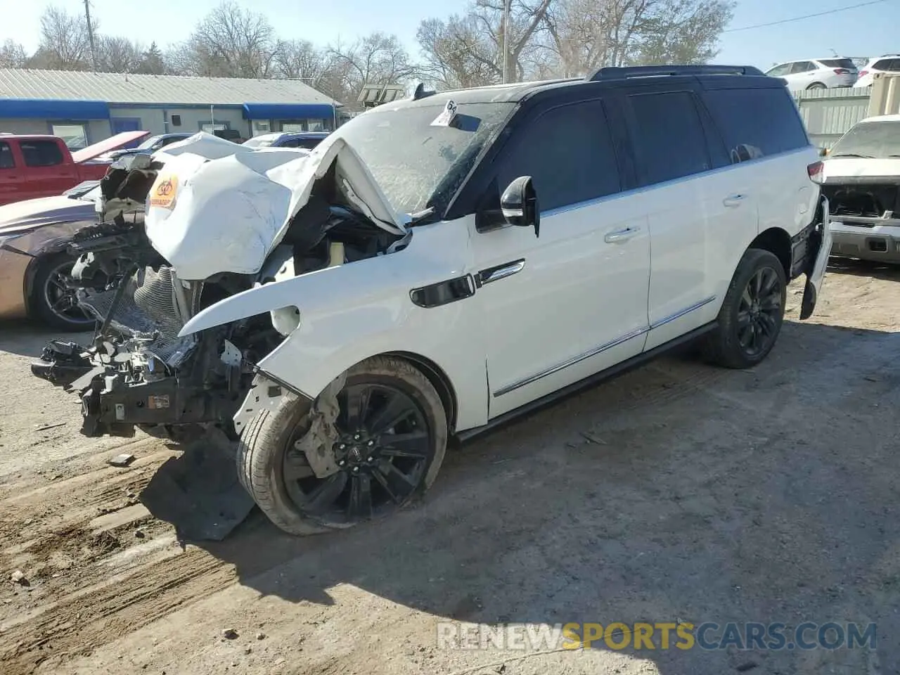 1 fotografías del automóvil dañado 5LMJJ2TT6NEL02298 LINCOLN NAVIGATOR 2022