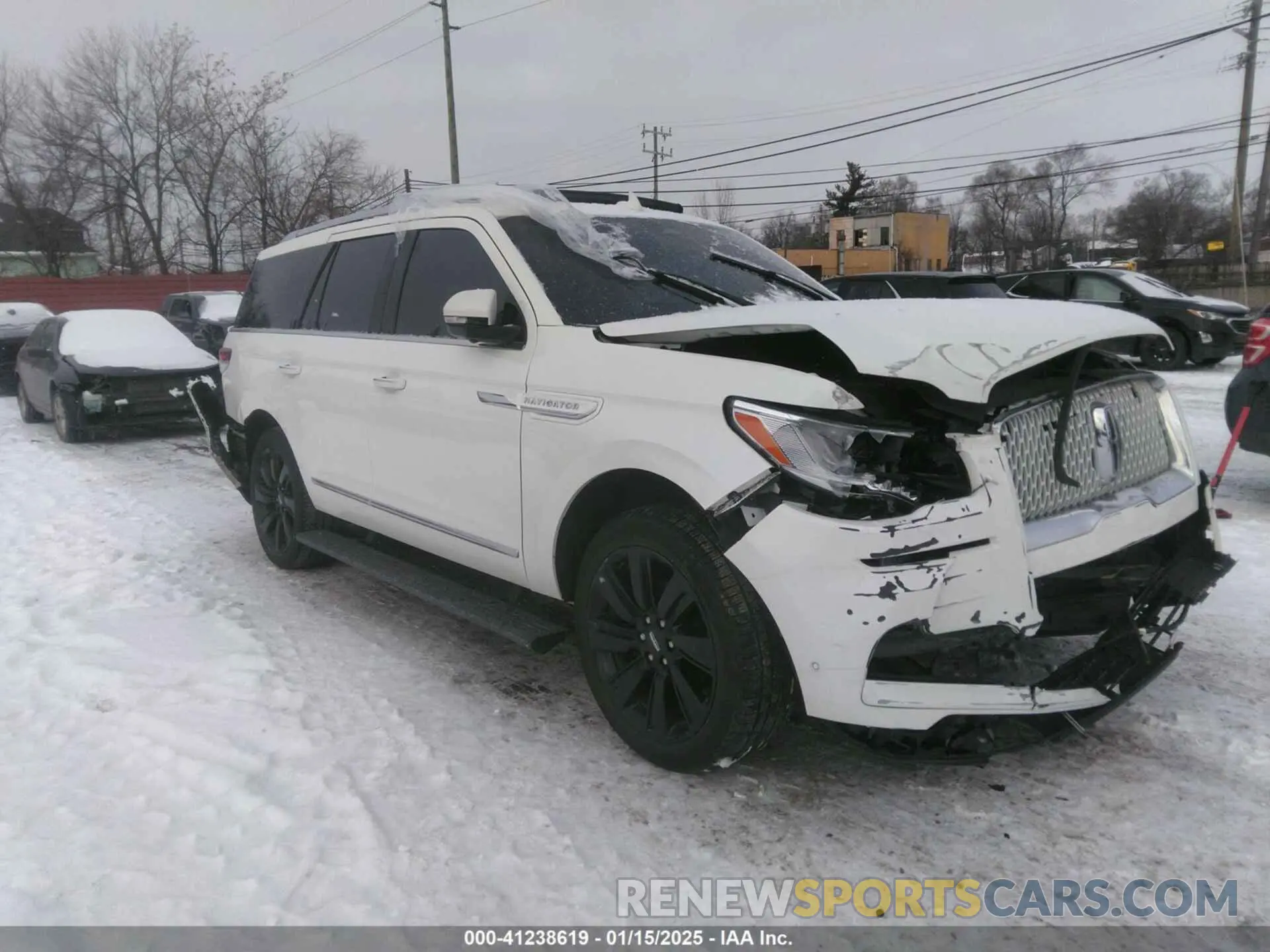 1 fotografías del automóvil dañado 5LMJJ2LG3PEL07013 LINCOLN NAVIGATOR 2023