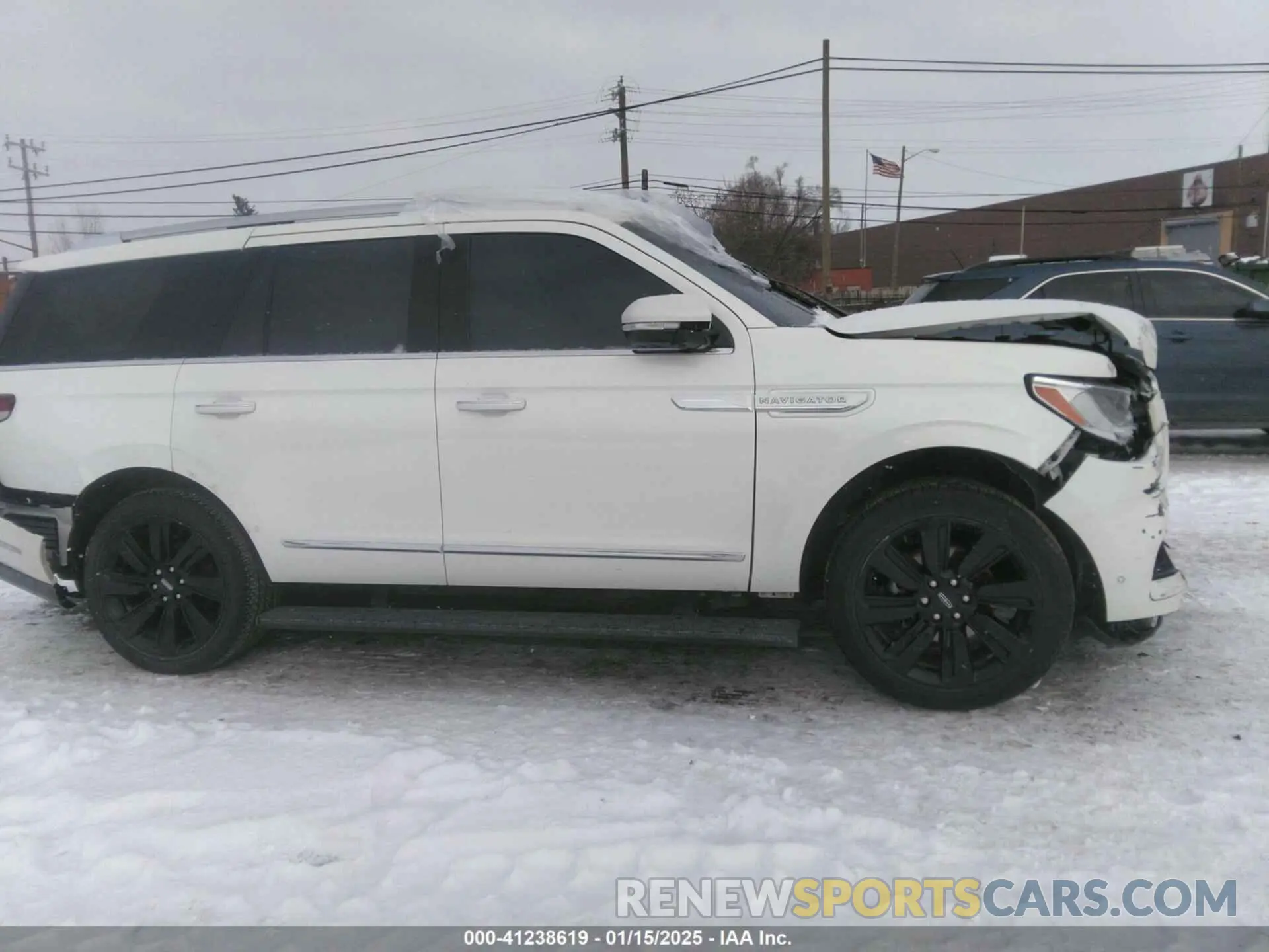 13 fotografías del automóvil dañado 5LMJJ2LG3PEL07013 LINCOLN NAVIGATOR 2023