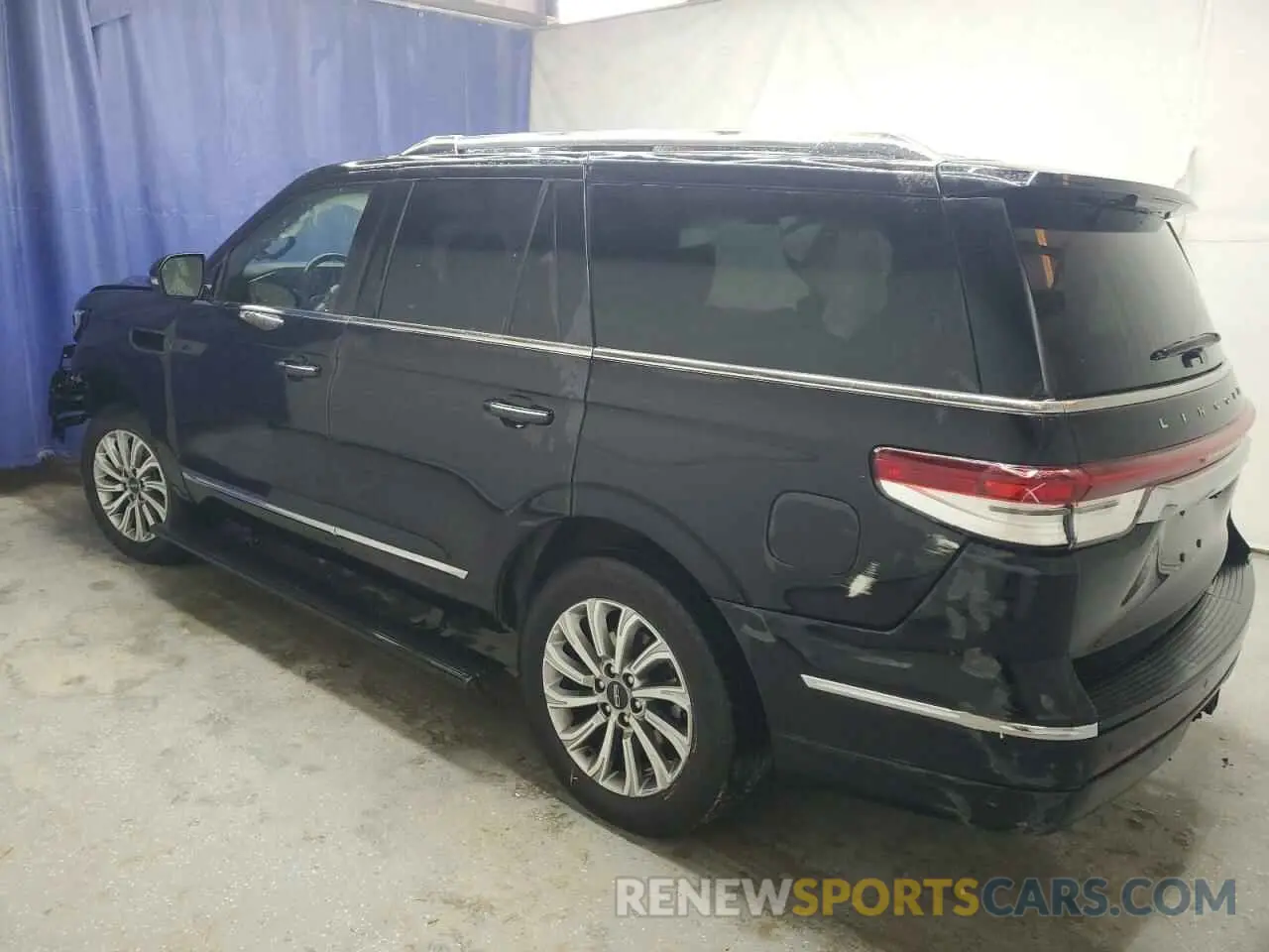 2 fotografías del automóvil dañado 5LMJJ2NG1PEL12837 LINCOLN NAVIGATOR 2023