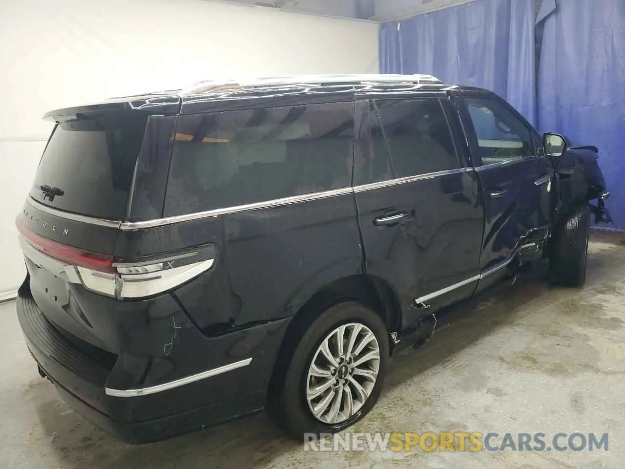 3 fotografías del automóvil dañado 5LMJJ2NG1PEL12837 LINCOLN NAVIGATOR 2023