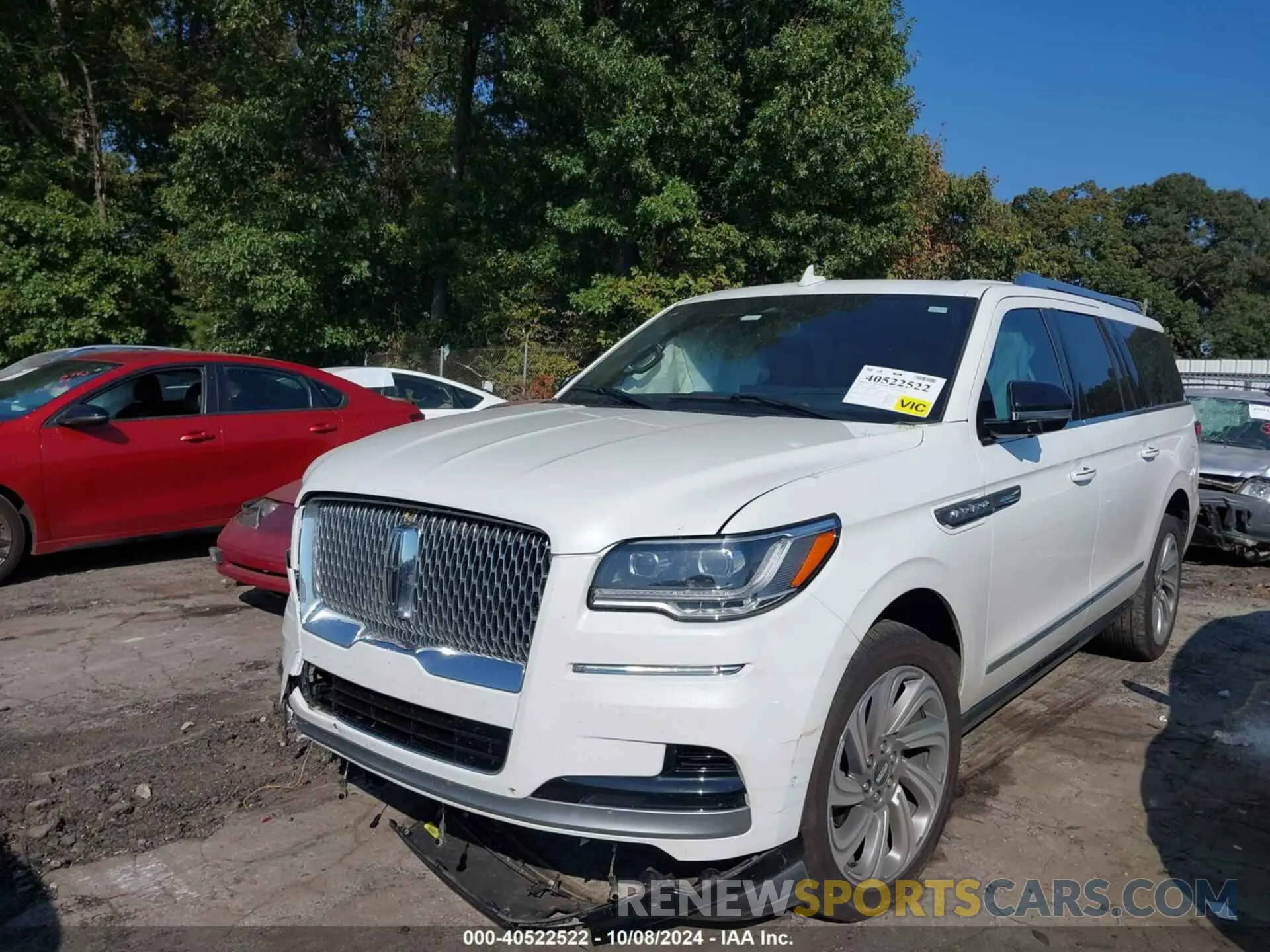 2 fotografías del automóvil dañado 5LMJJ3LG9PEL06647 LINCOLN NAVIGATOR 2023
