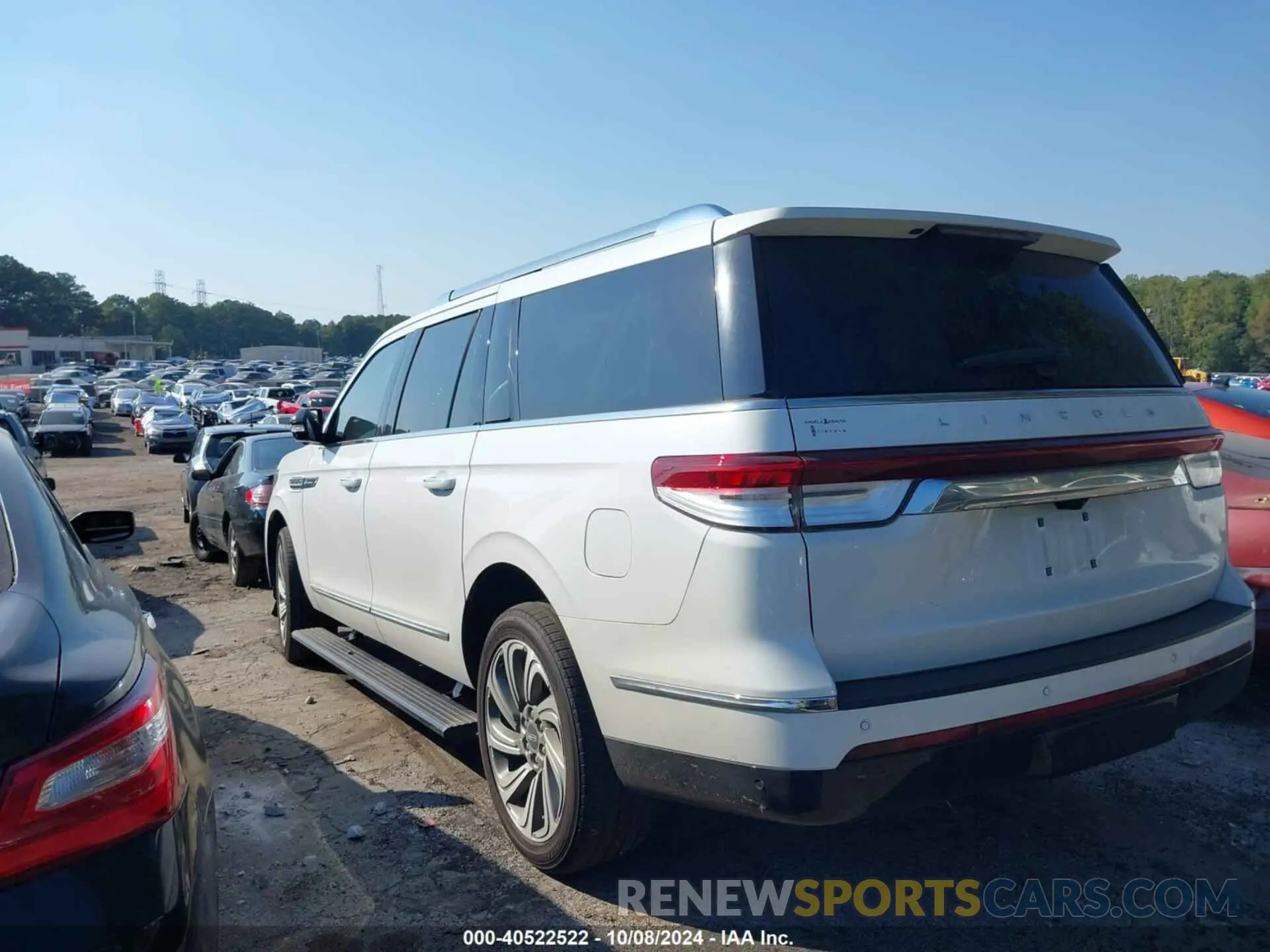 3 fotografías del automóvil dañado 5LMJJ3LG9PEL06647 LINCOLN NAVIGATOR 2023