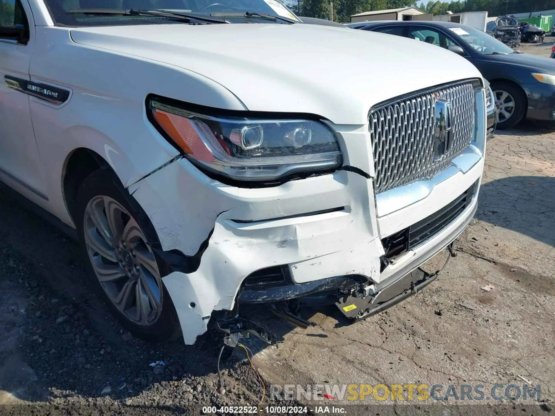 6 fotografías del automóvil dañado 5LMJJ3LG9PEL06647 LINCOLN NAVIGATOR 2023