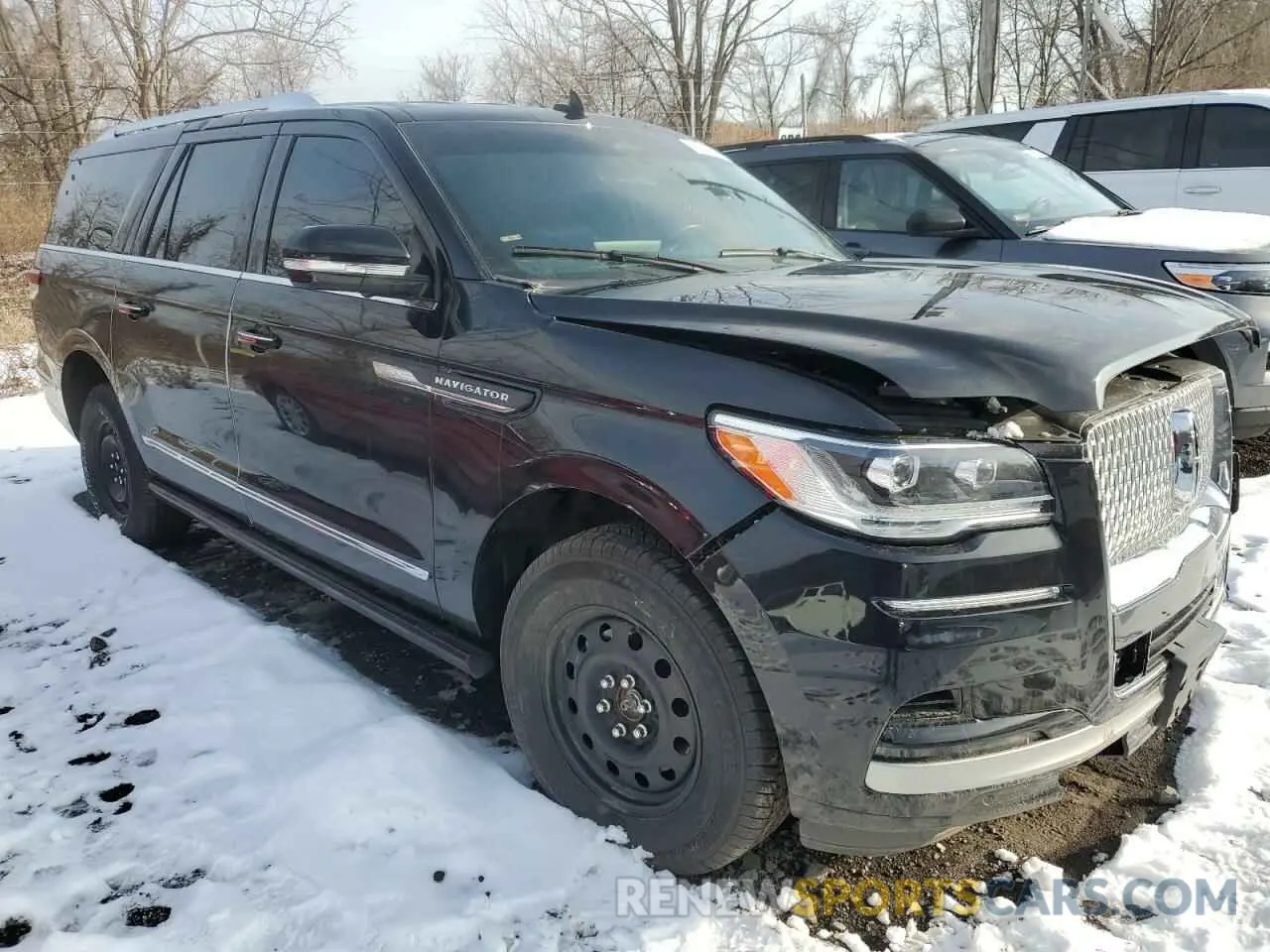 4 fotografías del automóvil dañado 5LMJJ3NG4PEL13793 LINCOLN NAVIGATOR 2023