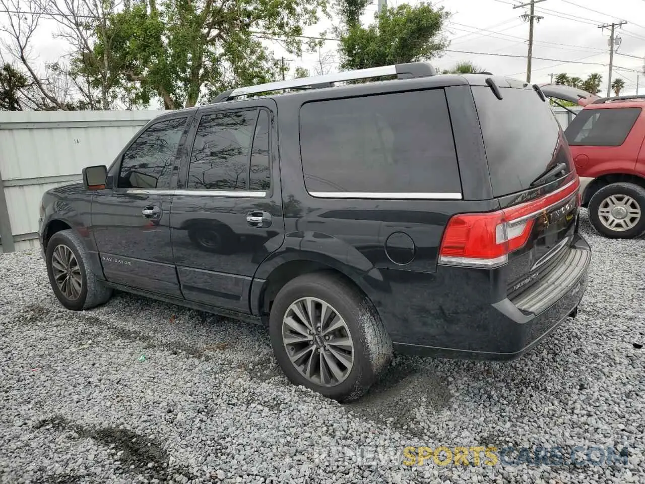 2 fotografías del automóvil dañado 5LMJJ2HT6FEJ03861 LINCOLN NAVIGATOR 2024