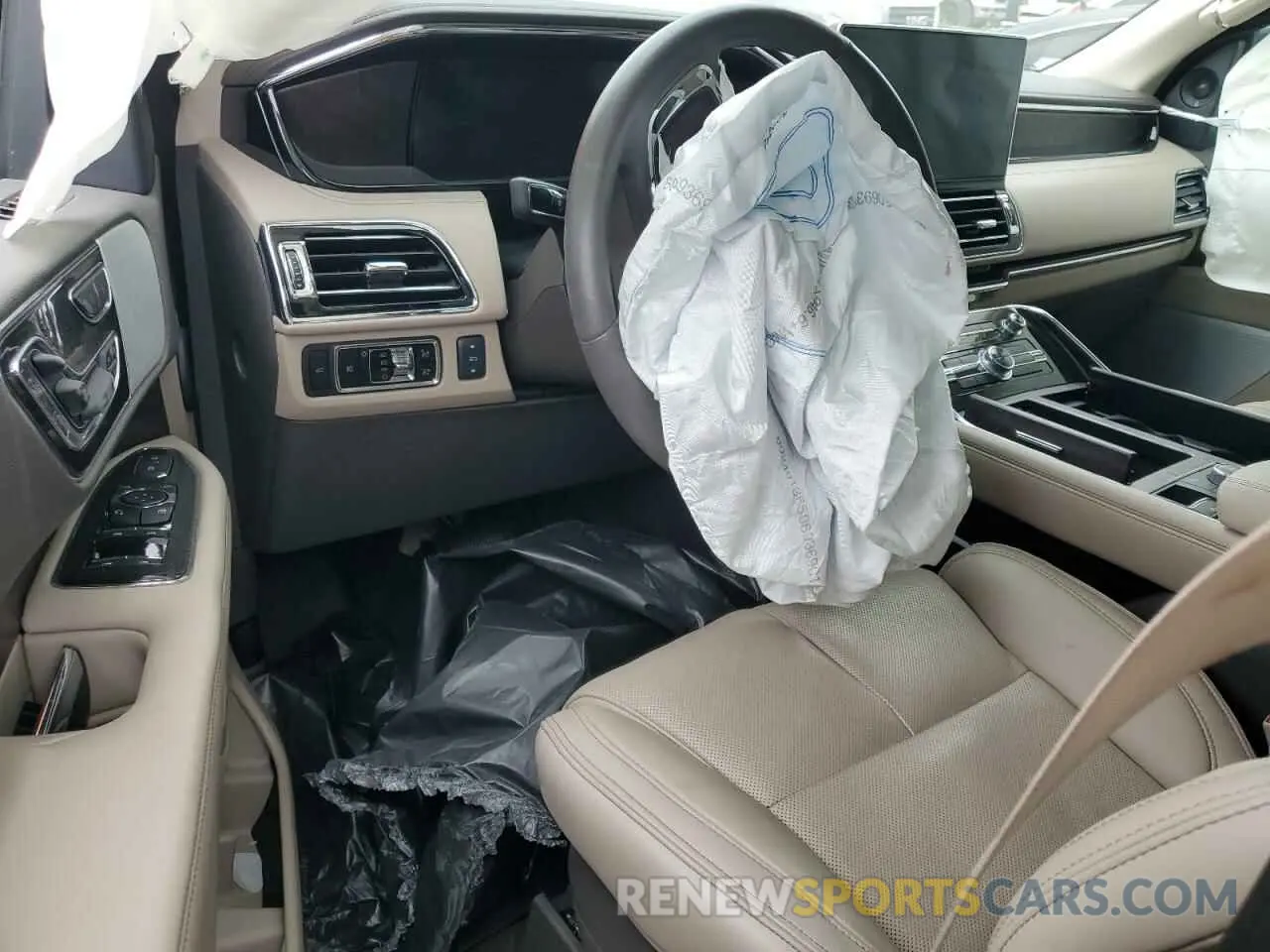 8 fotografías del automóvil dañado 5LMJJ2LG2REL10830 LINCOLN NAVIGATOR 2024