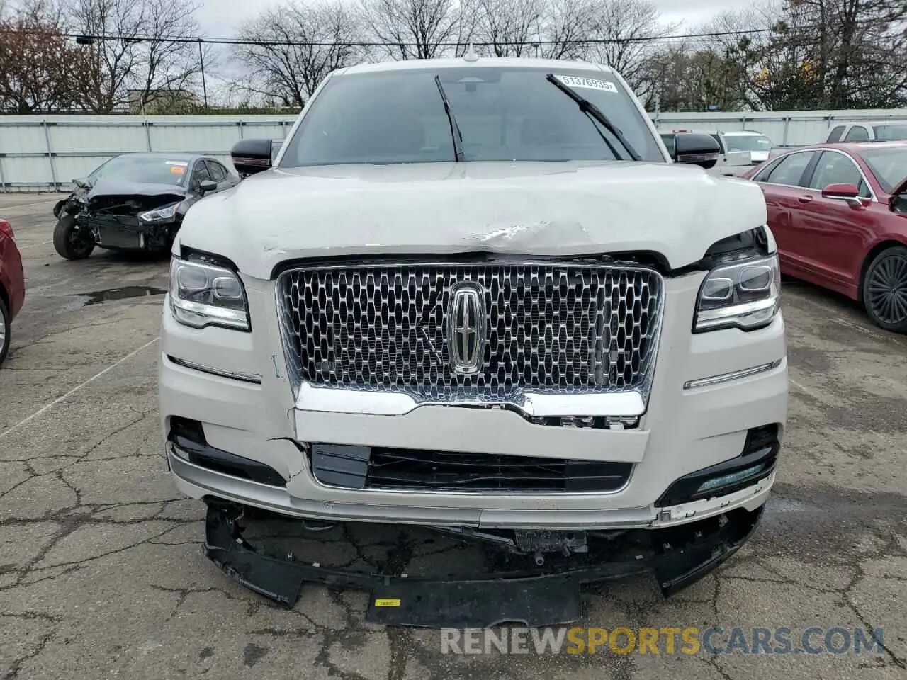 5 fotografías del automóvil dañado 5LMJJ2LG3REL01893 LINCOLN NAVIGATOR 2024