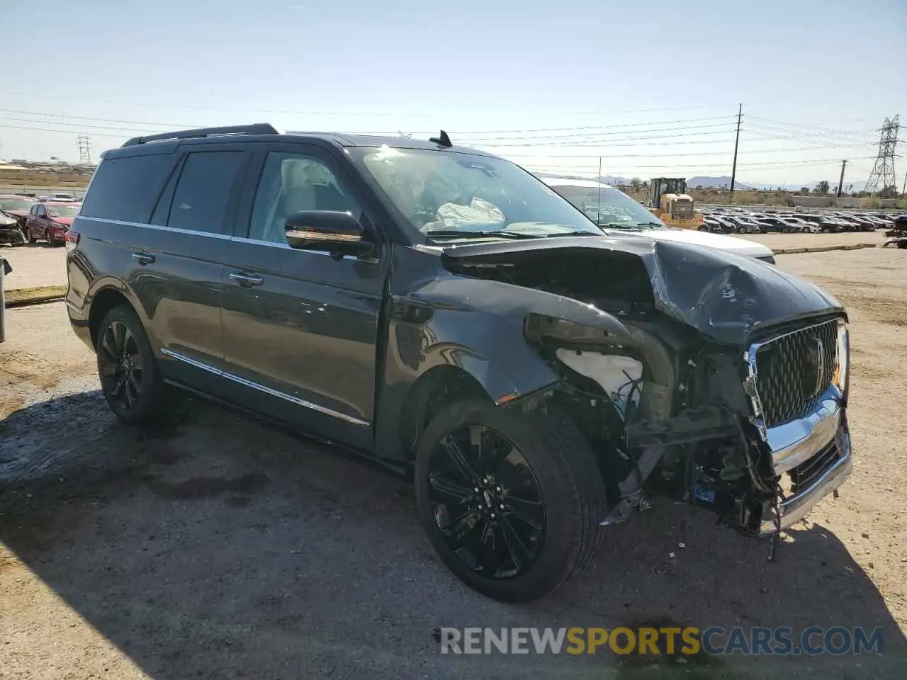 4 fotografías del automóvil dañado 5LMJJ2TG1REL18997 LINCOLN NAVIGATOR 2024