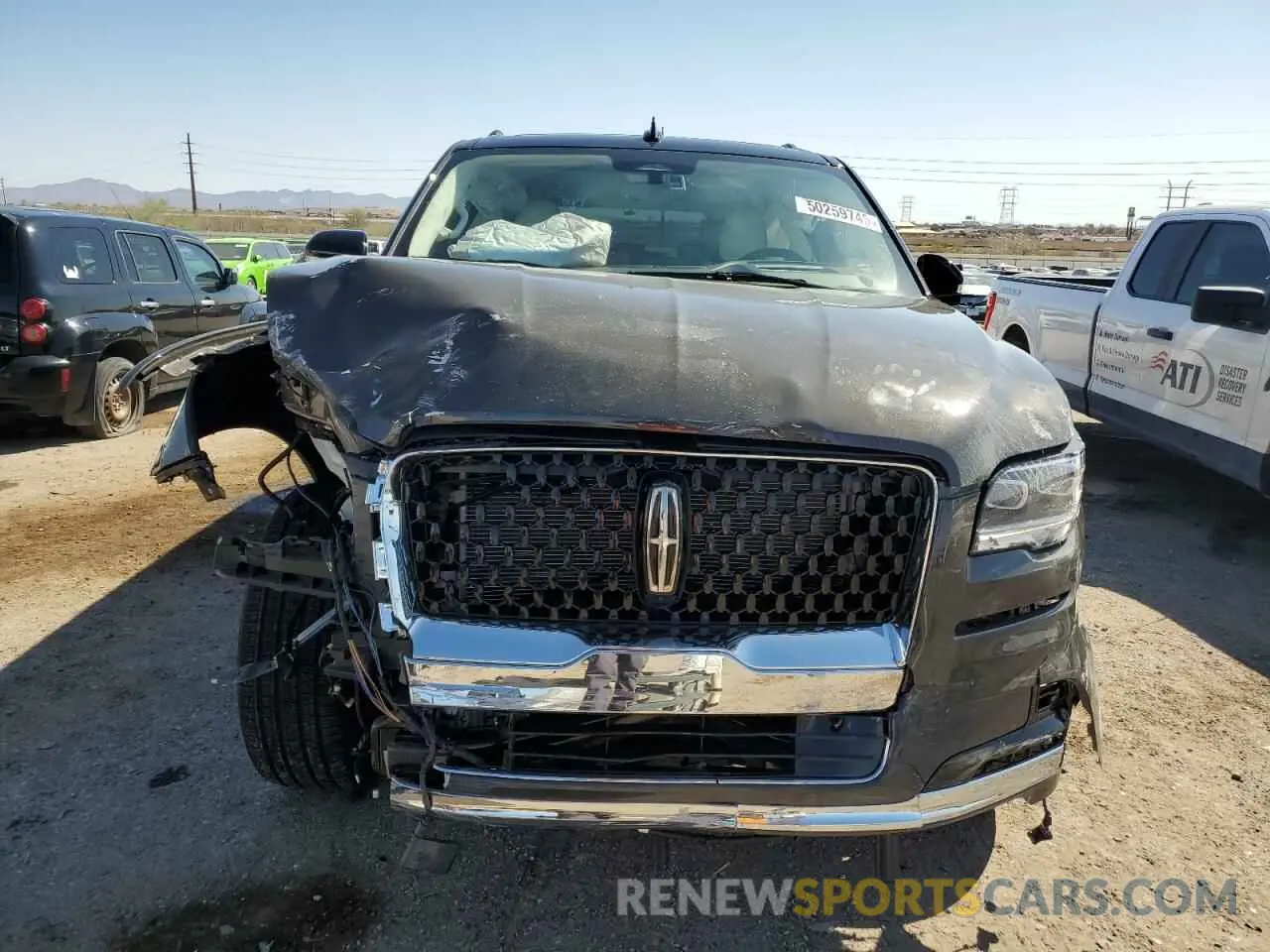 5 fotografías del automóvil dañado 5LMJJ2TG1REL18997 LINCOLN NAVIGATOR 2024