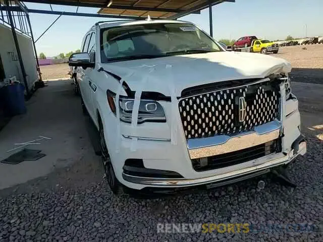 12 fotografías del automóvil dañado 5LMJJ2TGXREL10042 LINCOLN NAVIGATOR 2024