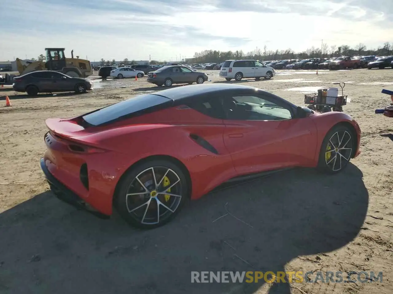 3 fotografías del automóvil dañado SCCLEKAX7RHB12137 LOTUS EMIRA FIRS 2024