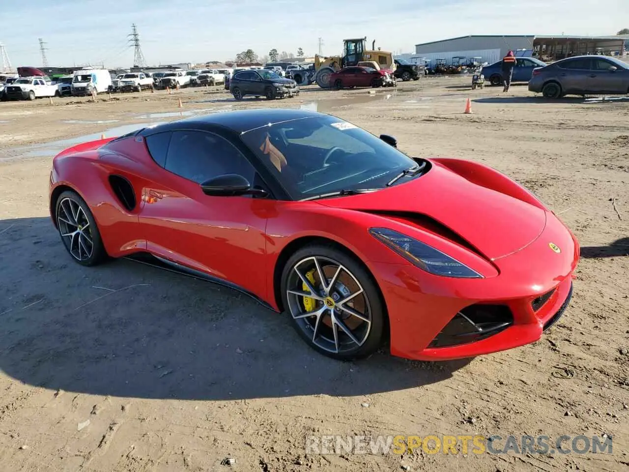4 fotografías del automóvil dañado SCCLEKAX7RHB12137 LOTUS EMIRA FIRS 2024