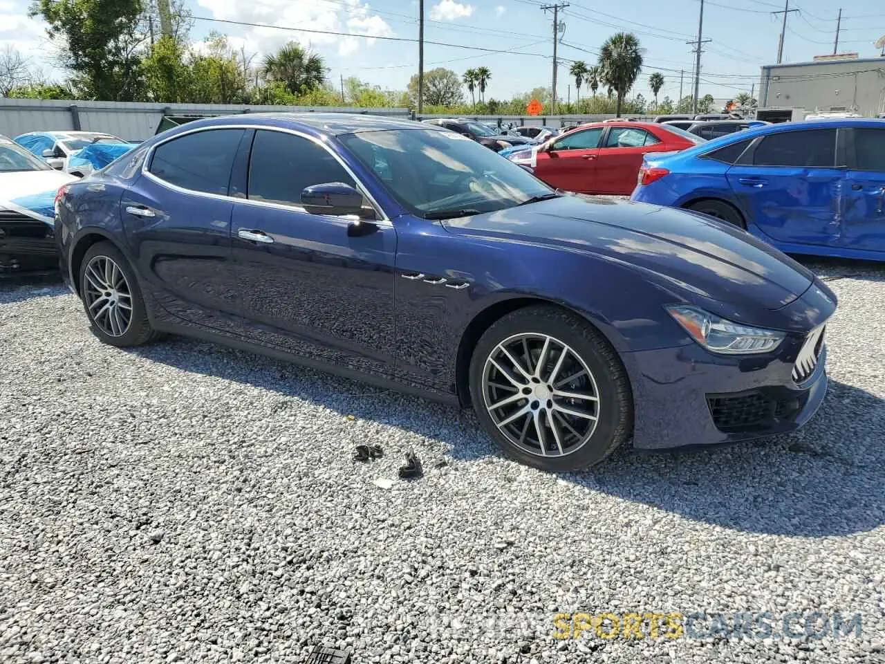 4 fotografías del automóvil dañado ZAM57XSA5K1328314 MASERATI ALL MODELS 2019