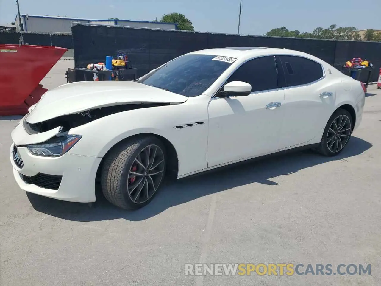 1 fotografías del automóvil dañado ZAM57XSA6K1319461 MASERATI ALL MODELS 2019