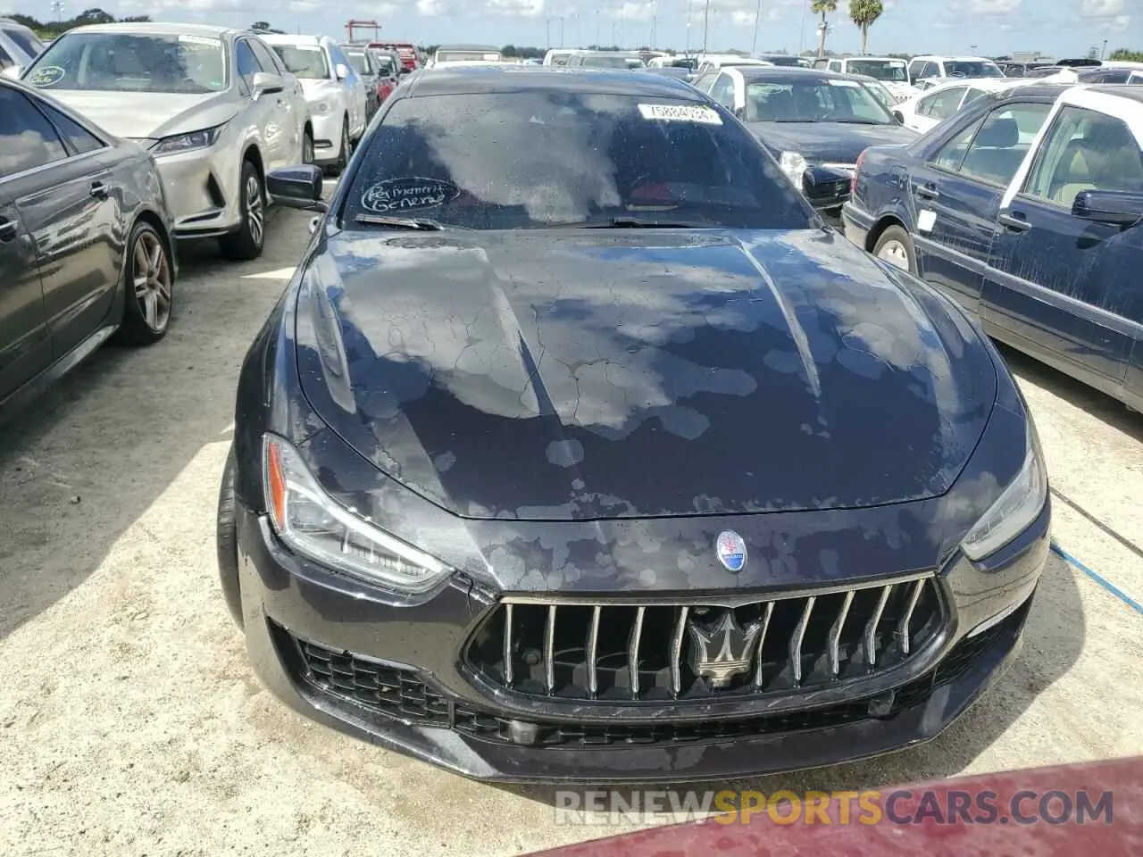 5 fotografías del automóvil dañado ZAM57YSL1K1323649 MASERATI ALL MODELS 2019
