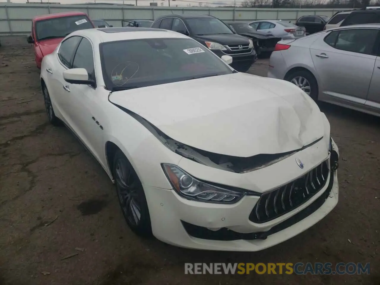 1 fotografías del automóvil dañado ZAM57YTA0K1321551 MASERATI ALL MODELS 2019