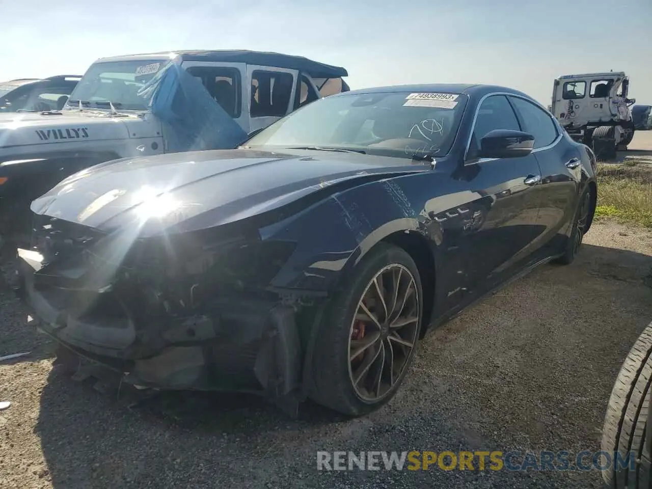 1 fotografías del automóvil dañado ZAM57YTLXK1314852 MASERATI ALL MODELS 2019