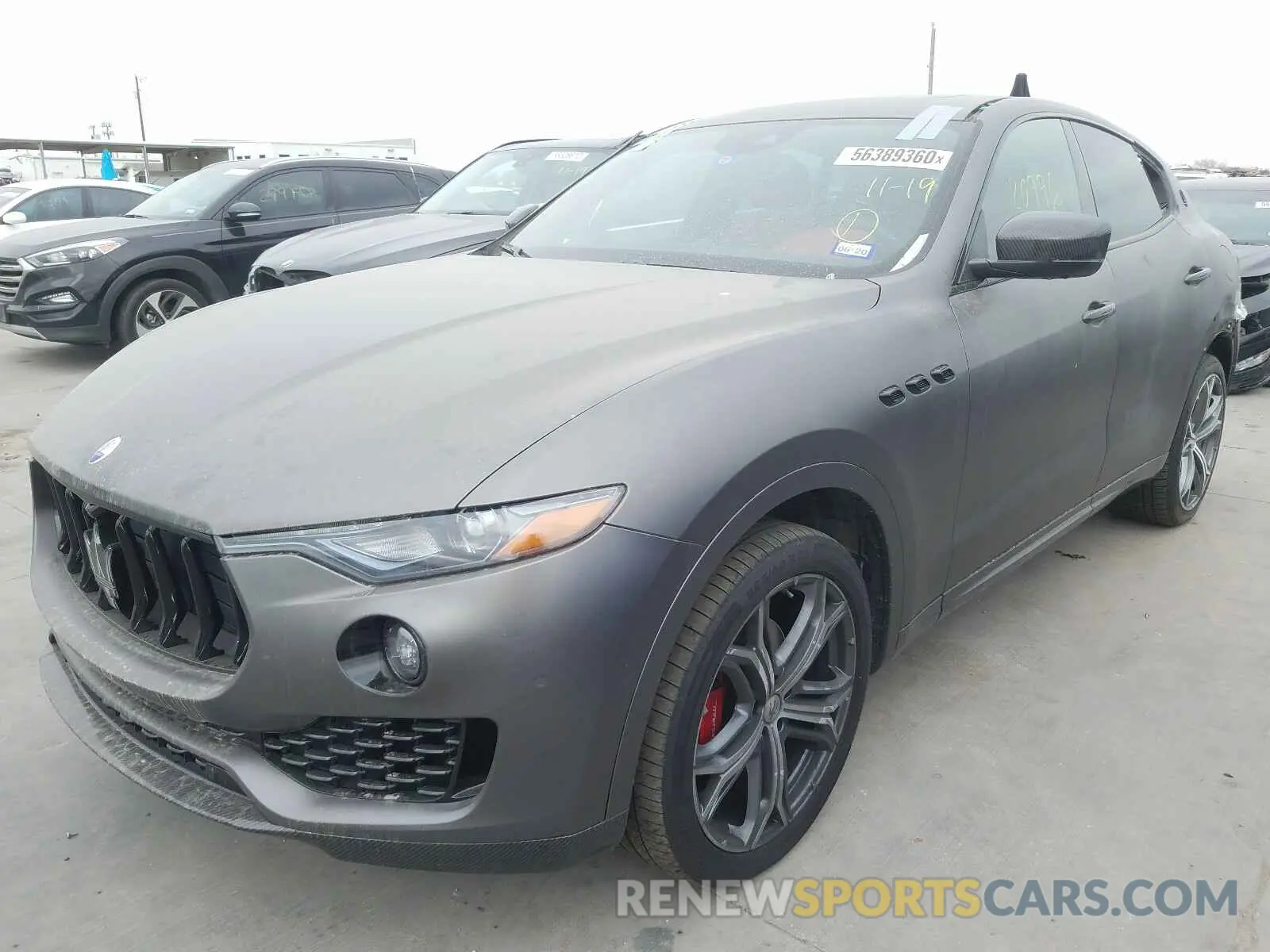 2 fotografías del automóvil dañado ZN661XUA4KX310468 MASERATI ALL MODELS 2019