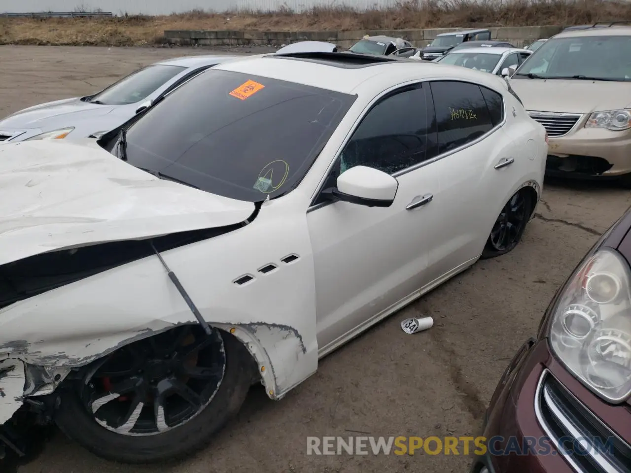 10 fotografías del automóvil dañado ZN661XUA9KX309736 MASERATI ALL MODELS 2019
