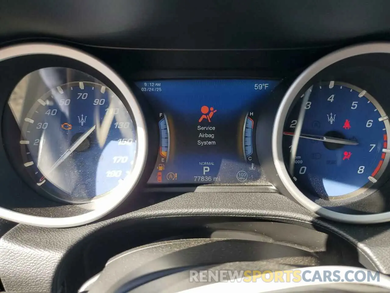 9 fotografías del automóvil dañado ZAM57XSA1L1344477 MASERATI ALL MODELS 2020