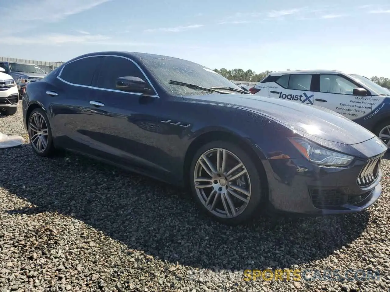 4 fotografías del automóvil dañado ZAM57YSAXL1349232 MASERATI ALL MODELS 2020