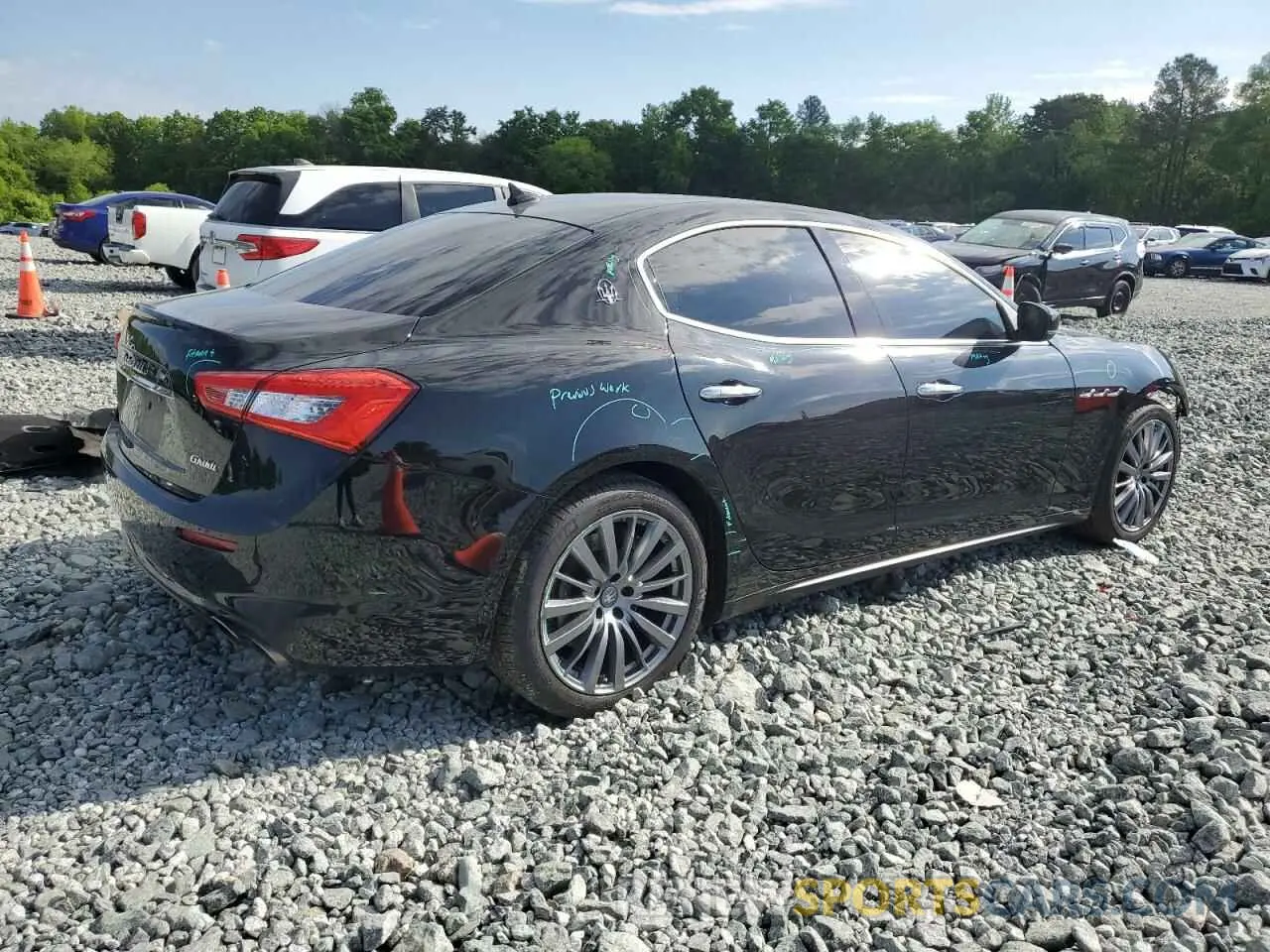 3 fotografías del automóvil dañado ZAM57YTA7L1344357 MASERATI ALL MODELS 2020