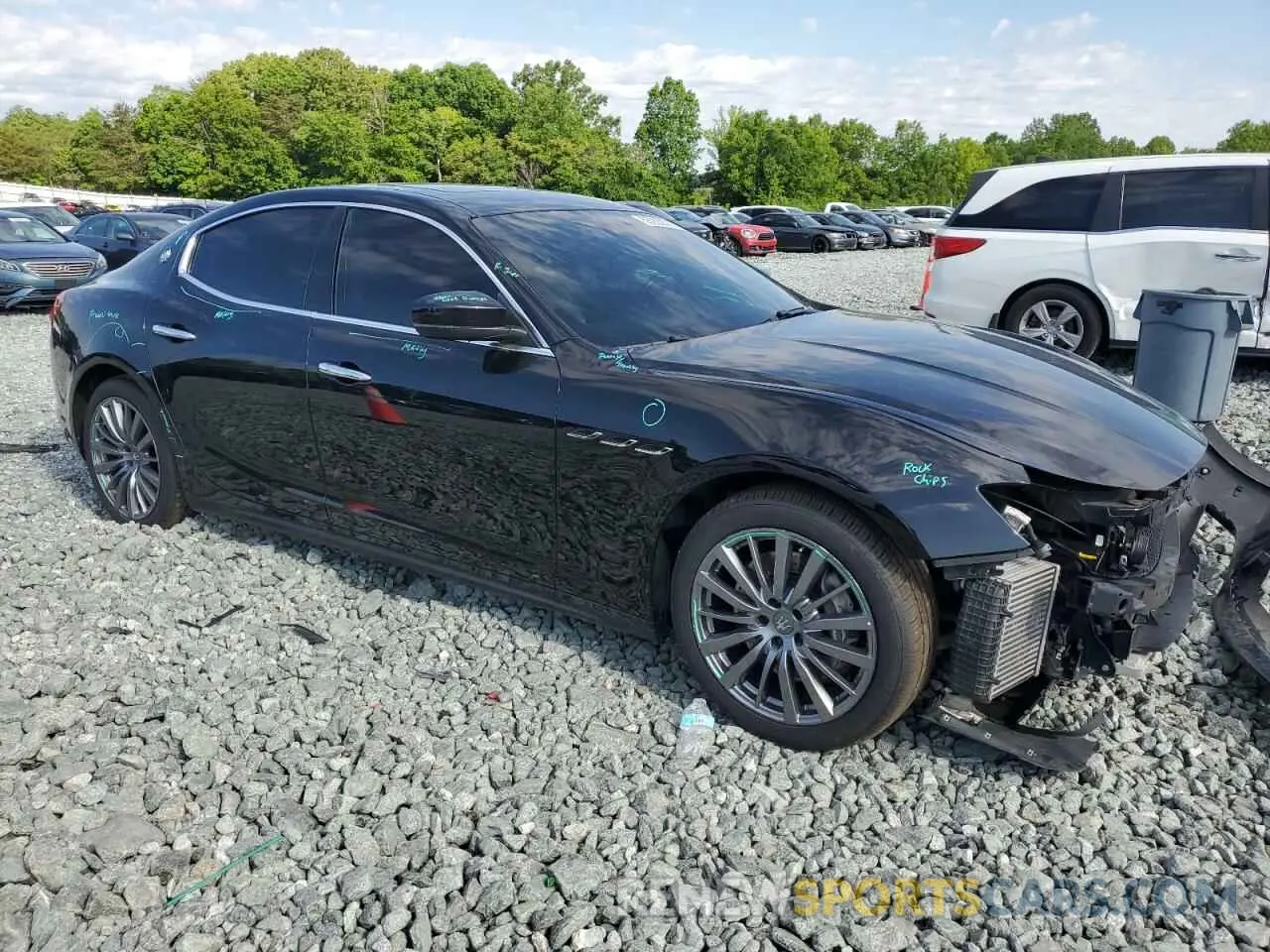 4 fotografías del automóvil dañado ZAM57YTA7L1344357 MASERATI ALL MODELS 2020