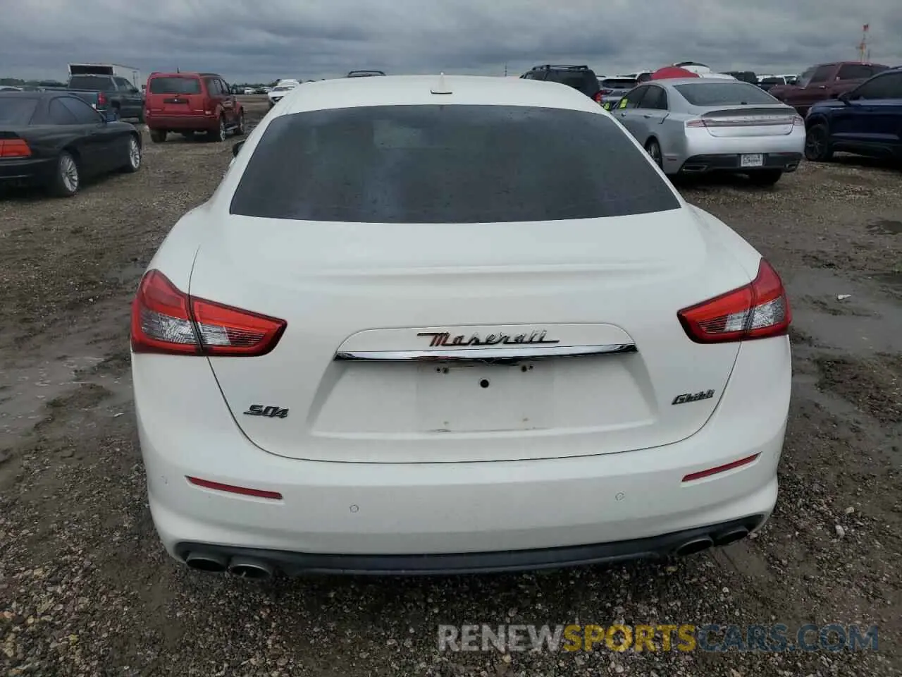 6 fotografías del automóvil dañado ZAM57YTAXL1345101 MASERATI ALL MODELS 2020