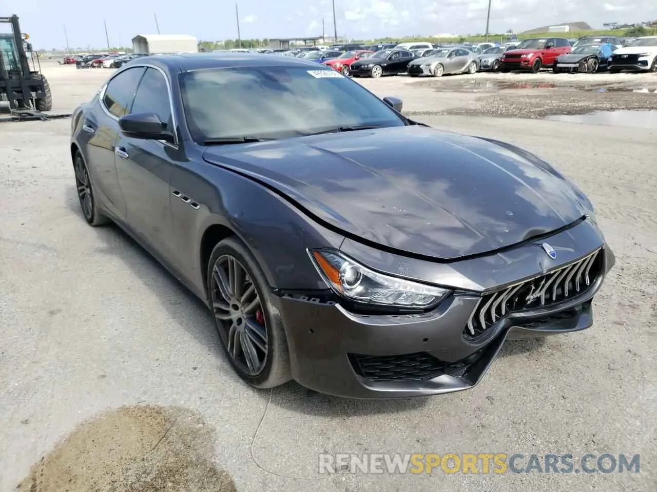 1 fotografías del automóvil dañado ZAM57YSA7M1363235 MASERATI ALL MODELS 2021