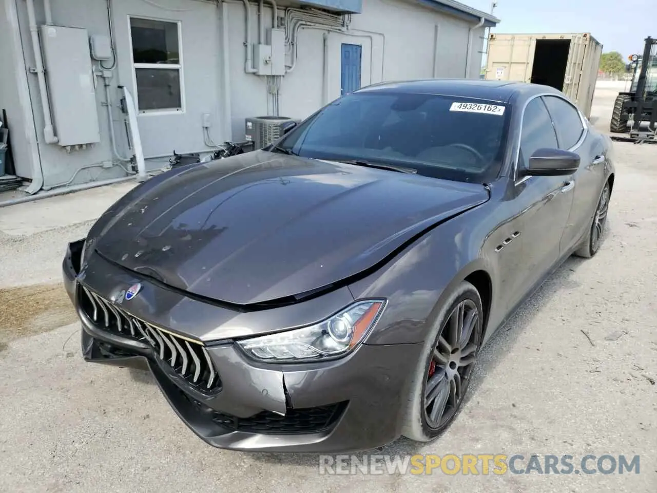 2 fotografías del automóvil dañado ZAM57YSA7M1363235 MASERATI ALL MODELS 2021
