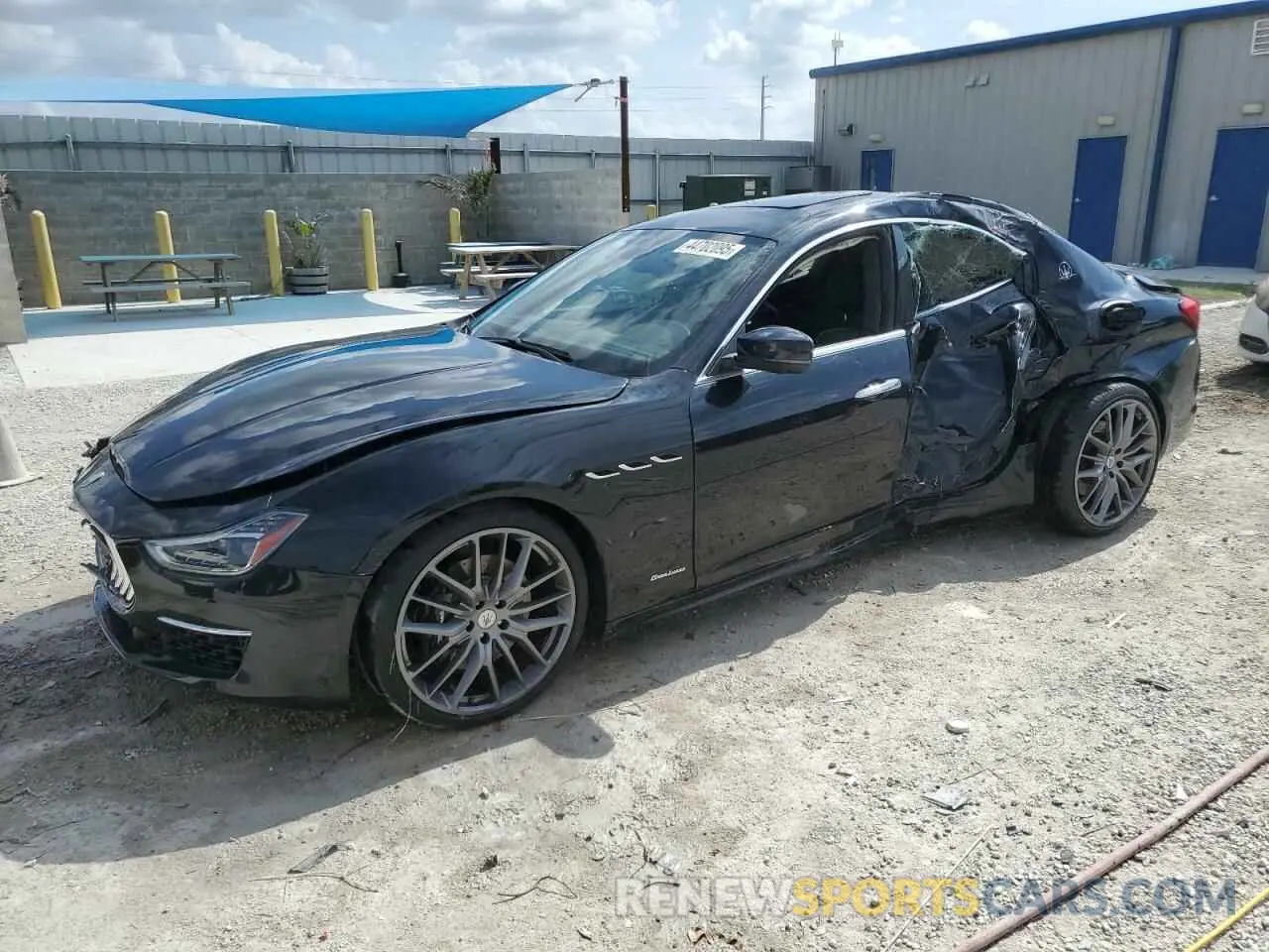 1 fotografías del automóvil dañado ZAM57YSL4M1360844 MASERATI ALL MODELS 2021