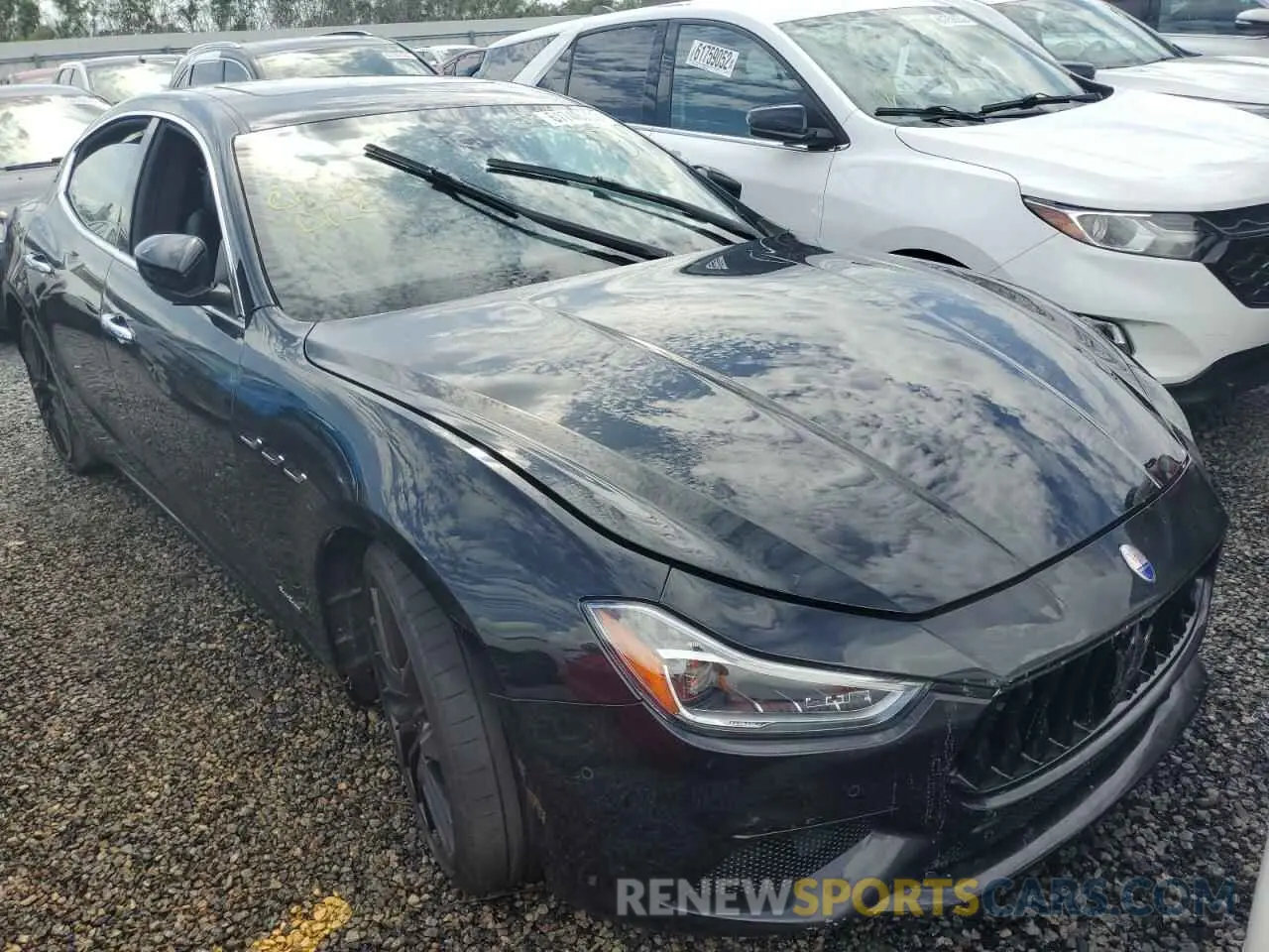 1 fotografías del automóvil dañado ZAM57YSS3M1360843 MASERATI ALL MODELS 2021