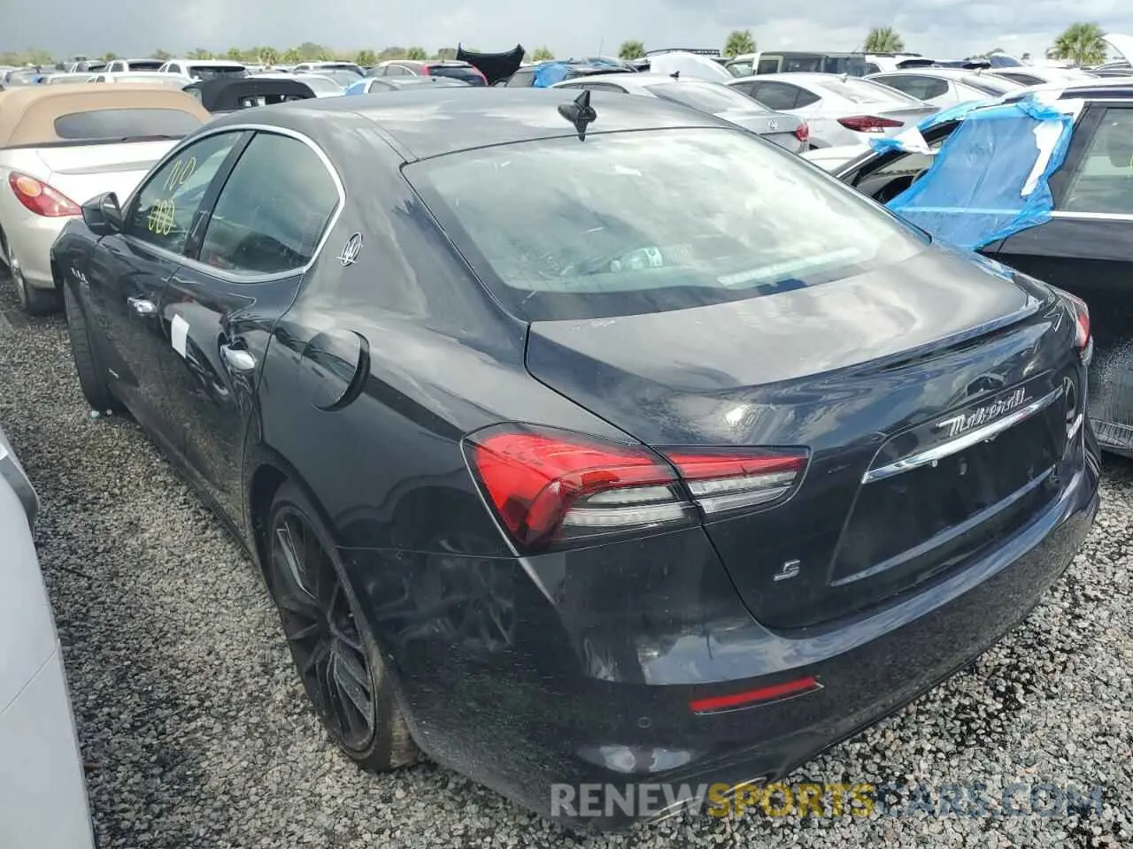 3 fotografías del automóvil dañado ZAM57YSS3M1360843 MASERATI ALL MODELS 2021