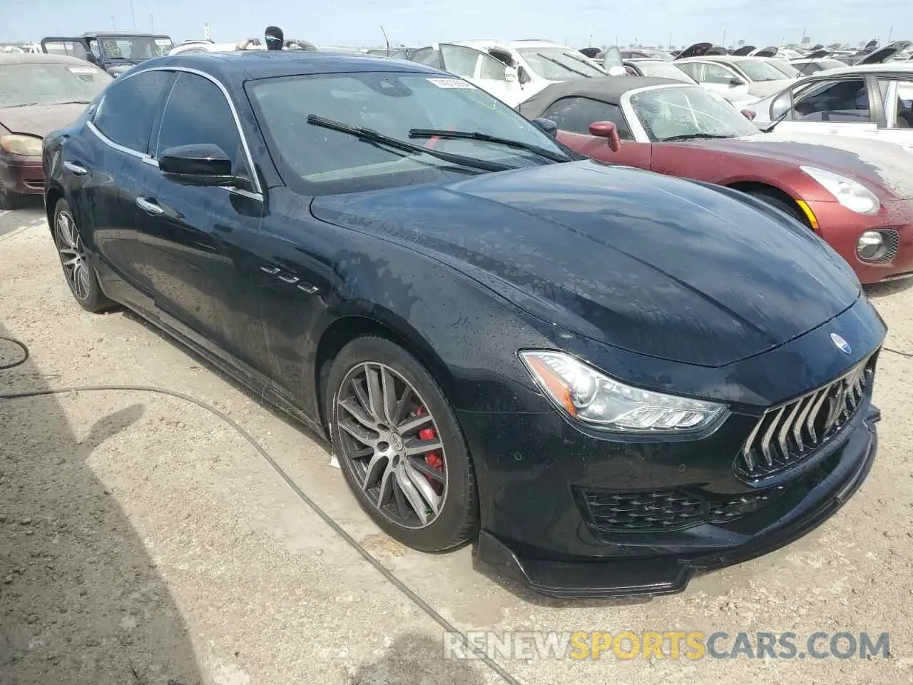 4 fotografías del automóvil dañado ZAM57YTA7M1357708 MASERATI ALL MODELS 2021